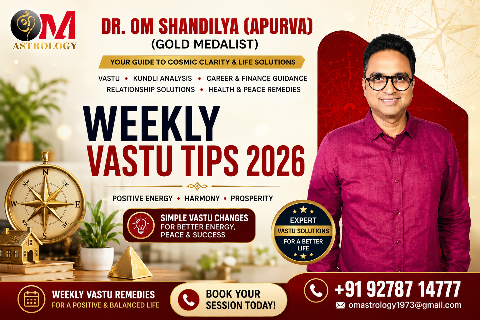 इस सप्ताह Vastu के कौन से बदलाव देंगे Positive Energy और Fast Results?